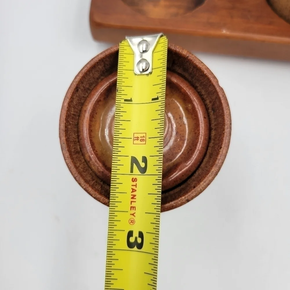 Vintage Cape Craft Pine Condiment Set